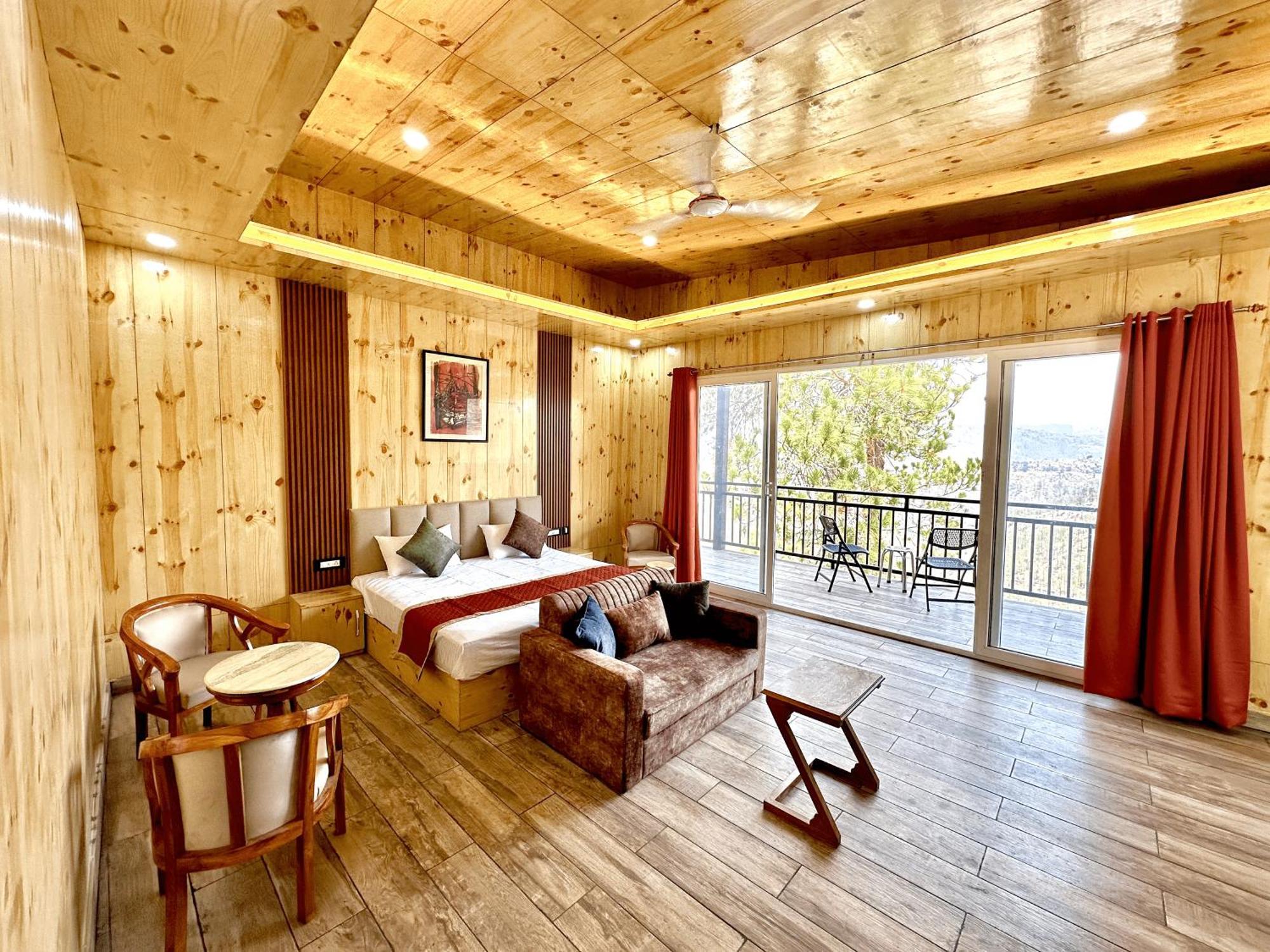 Pine Country Resort Mukteshwar Exterior foto